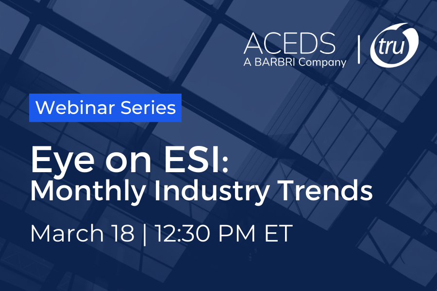 Eye on ESI | March 18, 2025