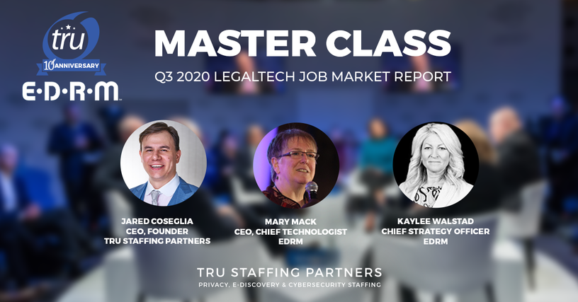 Q3 2020 Legaltech Job Market Report